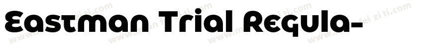 Eastman Trial Regula字体转换